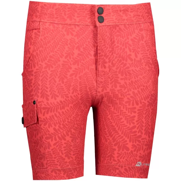 Kratke hlače ALPINE PRO DENIELO KPAT211 CRVENI 