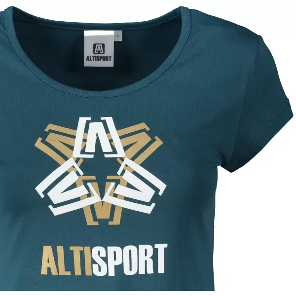  Ženska majica kratkih rukava ALTISPORT ALW046122 KEROZIN 