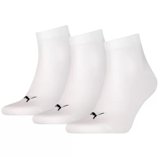  Čarape PUMA QUARTER PLAIN 3P BIJELA 