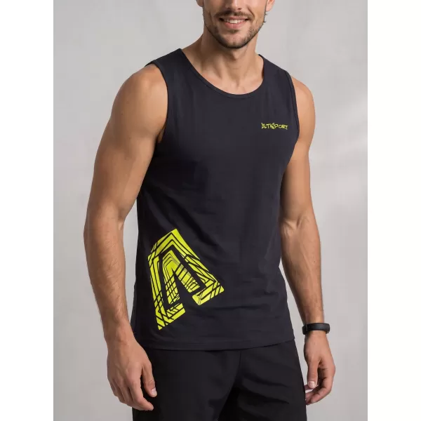  Muška majica bez rukava ALTISPORT ALM013142 MORNARSKO PLAVA 