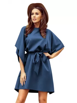Haljina NUMOCO SOFIA A287-7 PLAVI