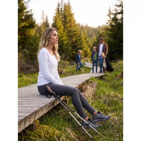  Dámské triko s dlouhým rukávem ALTISPORT CARRYOVER ALW029169 BÍLÁ 