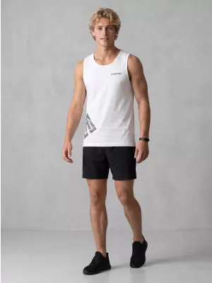 Muška majica bez rukava ALTISPORT ALM013142 BIJELA