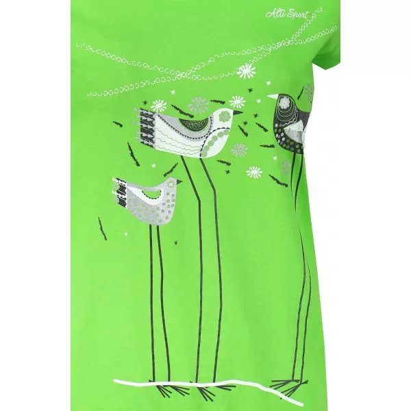  Dámské triko ALTISPORT CARRYOVER ALW043120 APPLE GREEN 