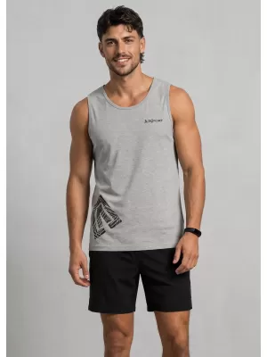 Muška majica bez rukava ALTISPORT ALM013142 TAMNO SIVI ODSJAJI
