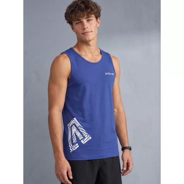  Muška majica bez rukava ALTISPORT ALM013142 KRALJEVSKI PLAVA 