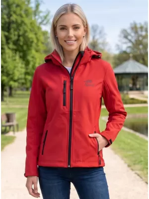 Ženska softshell jakna ALTISPORT ALW056521 CRVENA