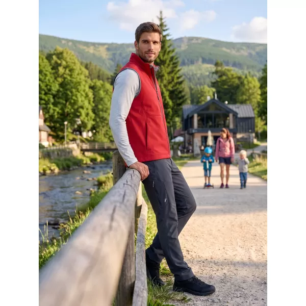  Muški softshell prsluk ALTISPORT ALM006517 CRVENA 