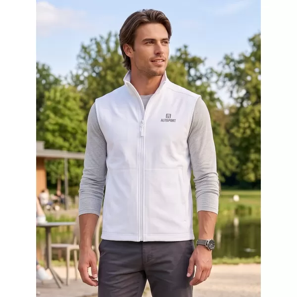  Muški softshell prsluk ALTISPORT ALM006517 BIJELA 