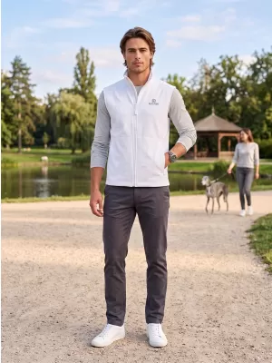 Muški softshell prsluk ALTISPORT ALM006517 BIJELA