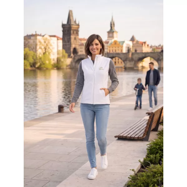  Ženski softshell prsluk ALTISPORT ALW056516 BIJELA 