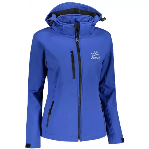  Ženska softshell jakna ALTISPORT ALW056521 KRALJEVSKI PLAVA 