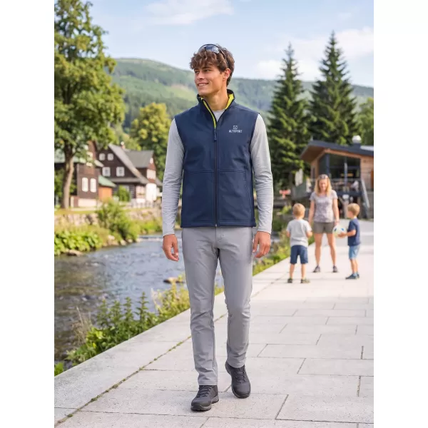  Muški softshell prsluk ALTISPORT ALM006517 MORNARSKO PLAVA 