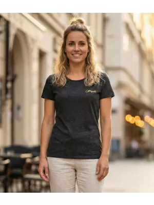 Ženska majica kratkih rukava ALTISPORT RISTA LTST769 CRNO