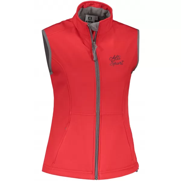  Ženski softshell prsluk ALTISPORT ALW056516 CRVENA 