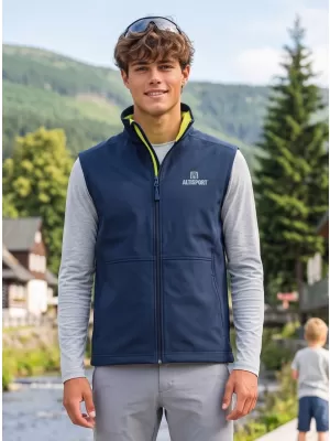 Muški softshell prsluk ALTISPORT ALM006517 MORNARSKO PLAVA