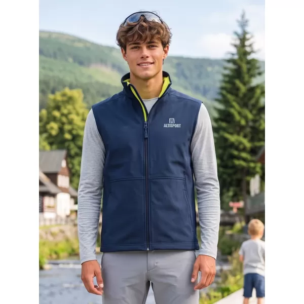  Muški softshell prsluk ALTISPORT ALM006517 MORNARSKO PLAVA 