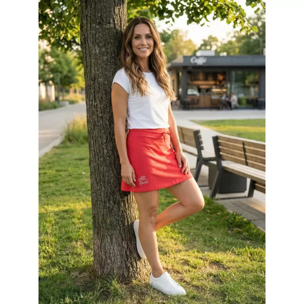  Ženska suknja ALTISPORT ALW056604 CRVENA 