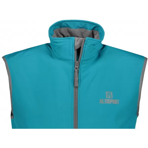  Muški softshell prsluk ALTISPORT ALM006517 TAMNO TIRKIZNA 