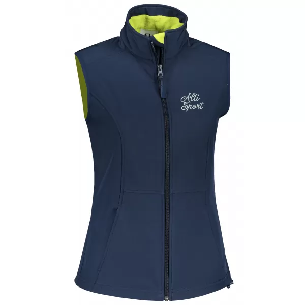  Ženski softshell prsluk ALTISPORT ALW056516 MORNARSKO PLAVA 