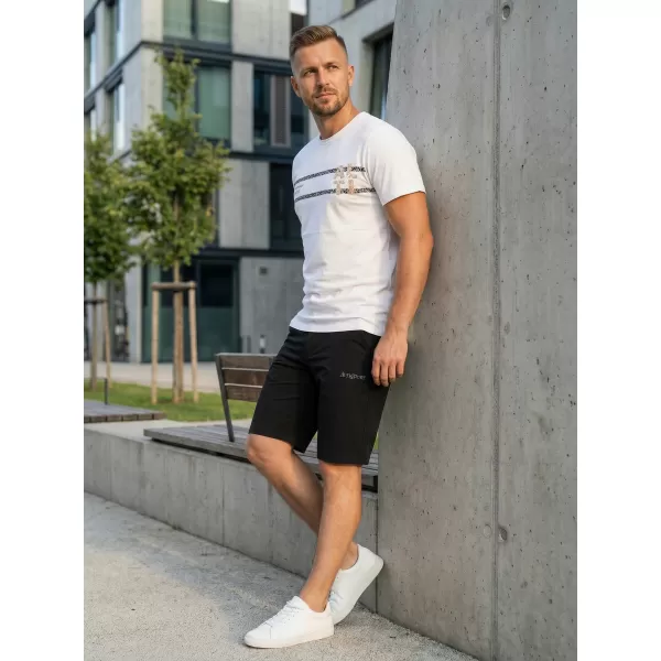  Muške kratke hlače ALTISPORT ELOF MPAT527 CRNO 