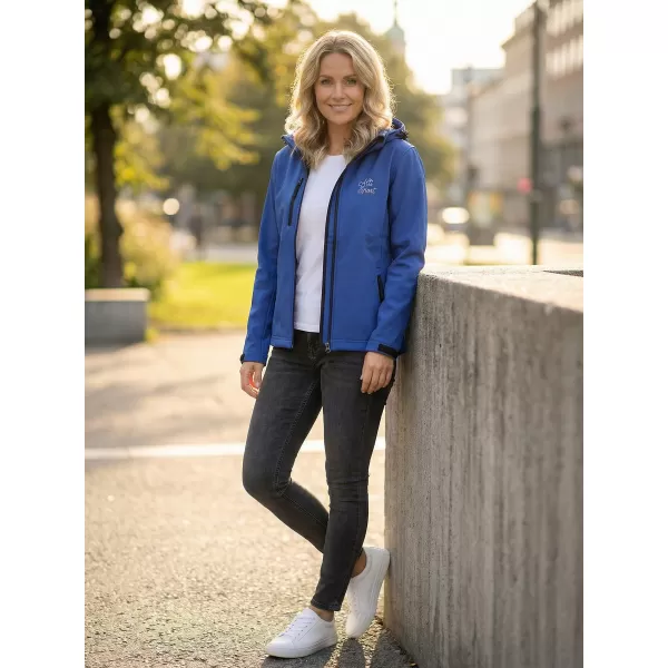  Ženska softshell jakna ALTISPORT ALW056521 KRALJEVSKI PLAVA 