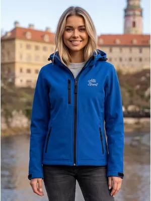 Ženska softshell jakna ALTISPORT ALW056521 KRALJEVSKI PLAVA