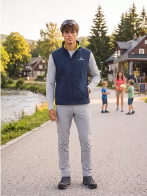 Muški softshell prsluk ALTISPORT ALM006517 MORNARSKO PLAVA