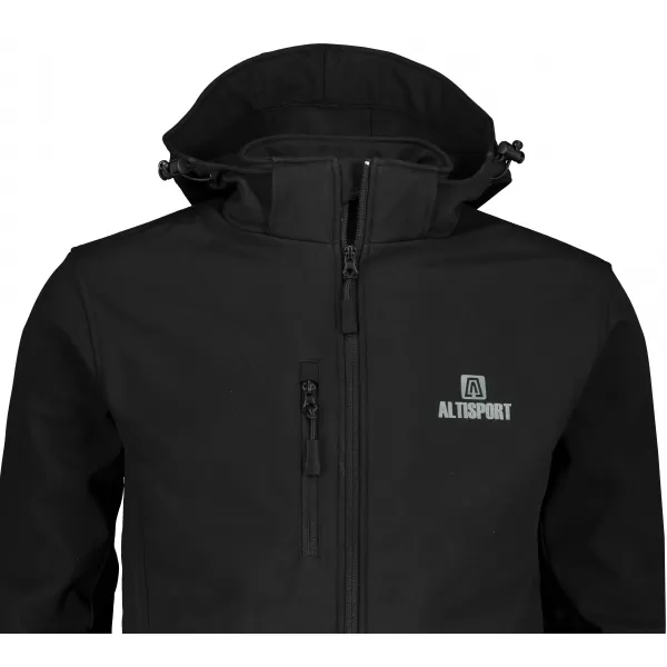  Muška softshell jakna ALTISPORT ALM006522 CRNO 