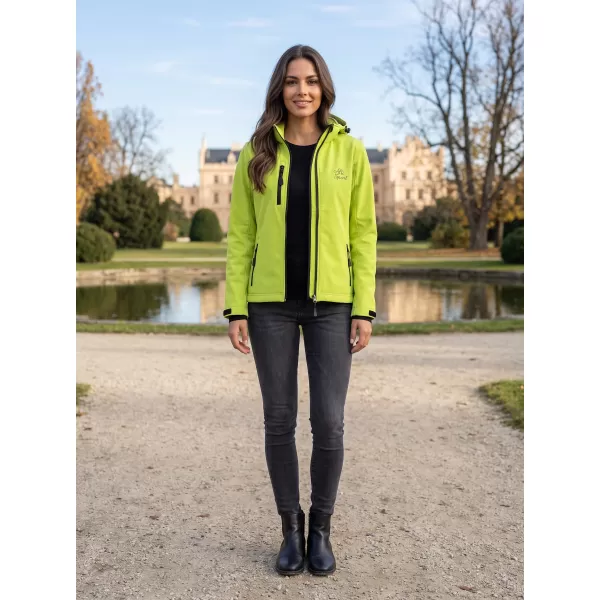 Ženska softshell jakna ALTISPORT ALW056521 VAPNO 