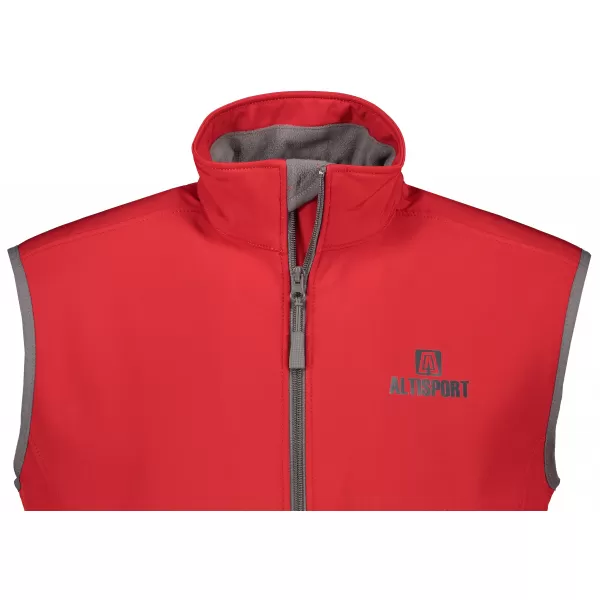  Muški softshell prsluk ALTISPORT ALM006517 CRVENA 