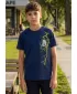 Dječja majica ALTISPORT ALK027138 PONOĆNO PLAVA