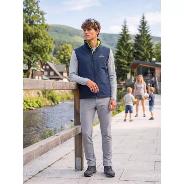  Muški softshell prsluk ALTISPORT ALM006517 MORNARSKO PLAVA 