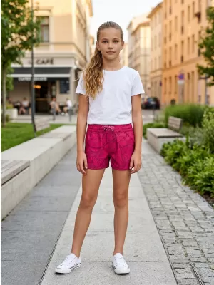 Djevojke kratke hlače SAM 73 SHELLY GS 526 TAMNO RUŽIČASTI