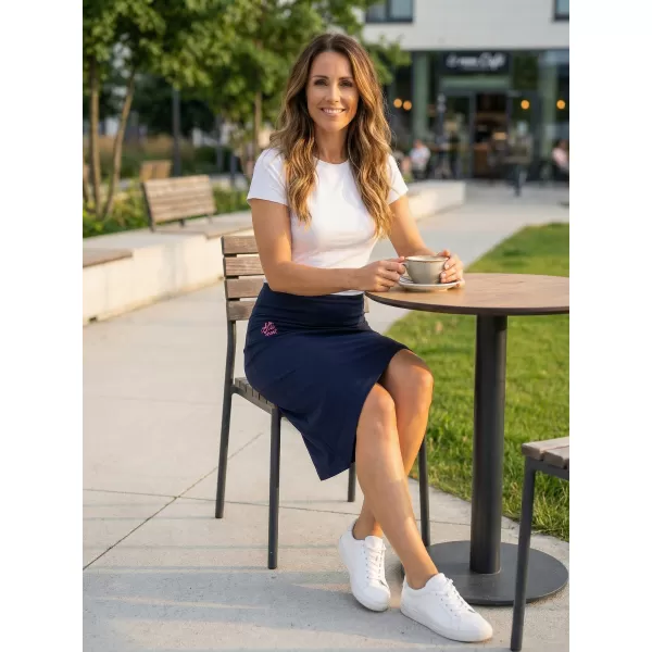  Ženska suknja ALTISPORT LARCA LSKT347 TAMNO PLAVA 