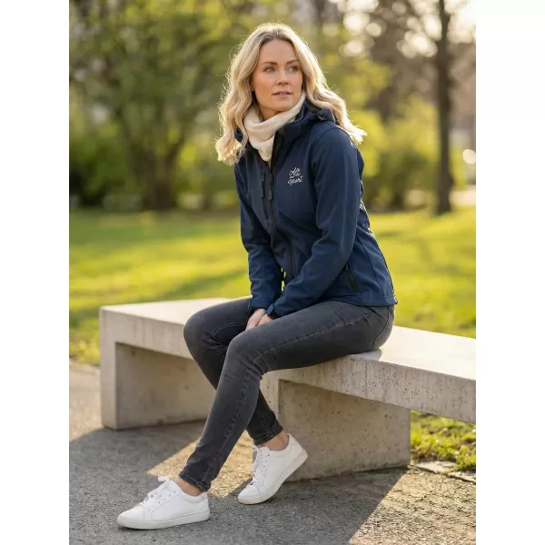 Ženska softshell jakna ALTISPORT ALW056521 MORNARSKO PLAVA 