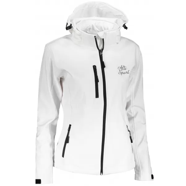  Ženska softshell jakna ALTISPORT ALW056521 BIJELA 