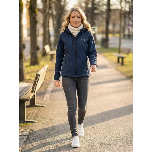  Ženska softshell jakna ALTISPORT ALW056521 MORNARSKO PLAVA 