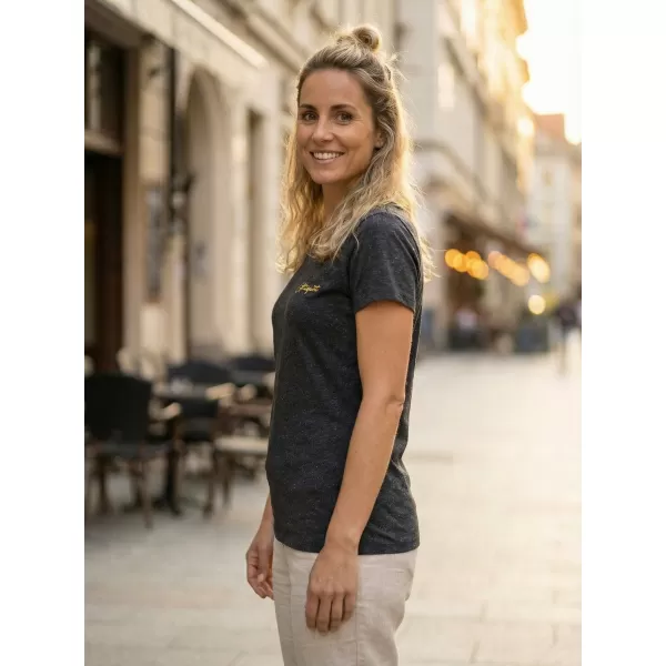  Ženska majica kratkih rukava ALTISPORT RISTA LTST769 CRNO 