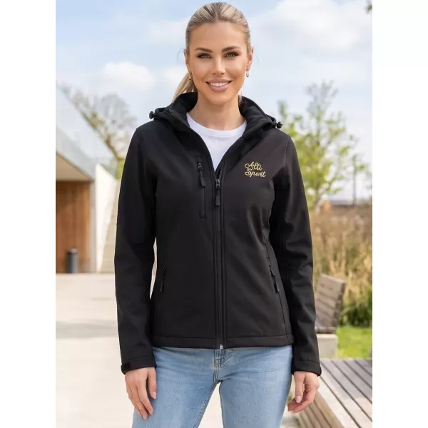  Ženska softshell jakna ALTISPORT ALW056521 CRNO 