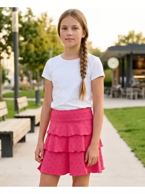 Djevojčica suknja SAM 73 KATIE GZ 527 TAMNO RUŽIČASTI