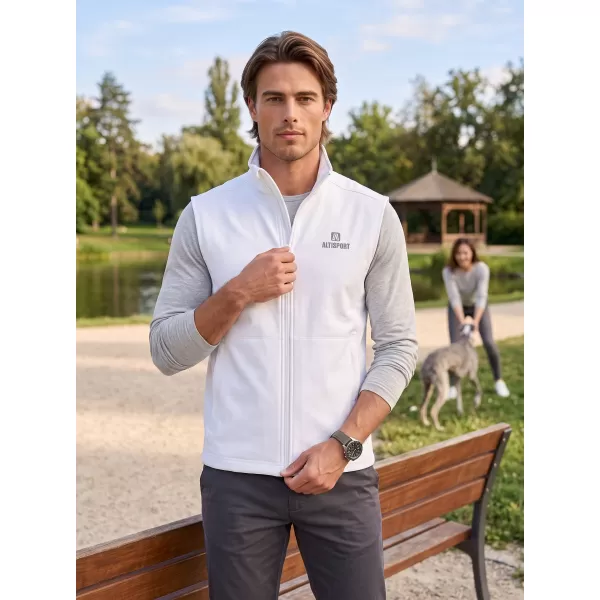  Muški softshell prsluk ALTISPORT ALM006517 BIJELA 