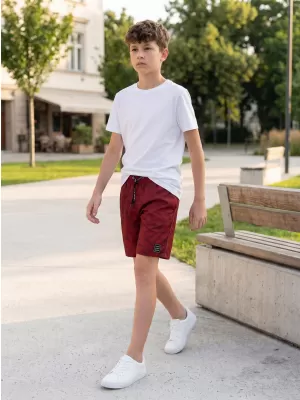 Dječake kratke hlače SAM 73 FELIX BS 532 CRVENI