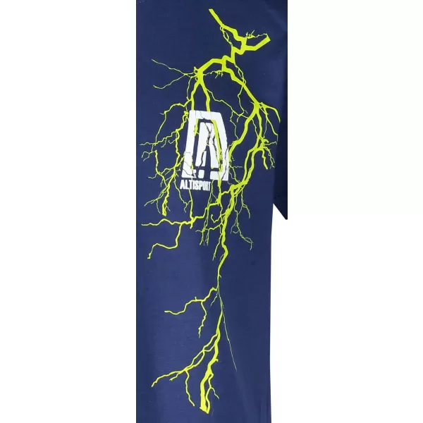  Dječja majica ALTISPORT ALK027138 PONOĆNO PLAVA 