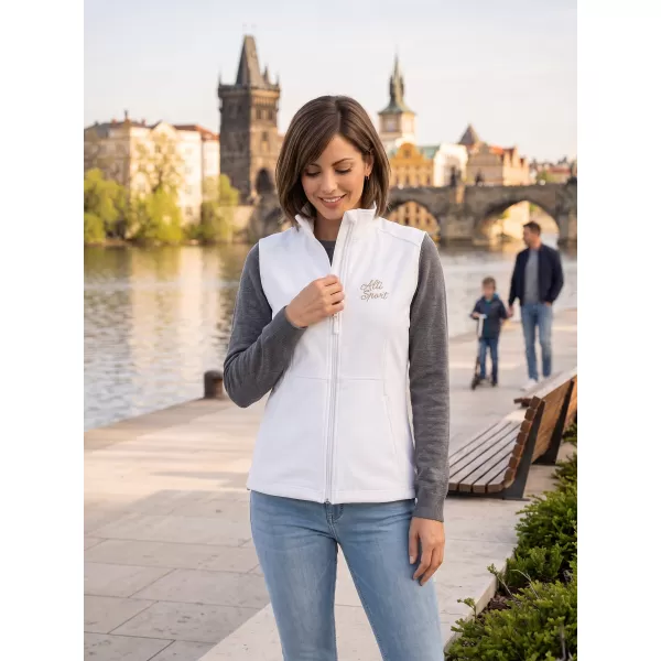  Ženski softshell prsluk ALTISPORT ALW056516 BIJELA 