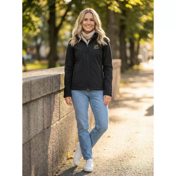  Ženska softshell jakna ALTISPORT ALW056521 CRNO 