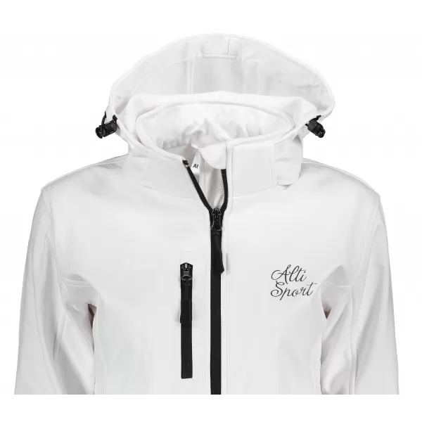  Ženska softshell jakna ALTISPORT ALW056521 BIJELA 