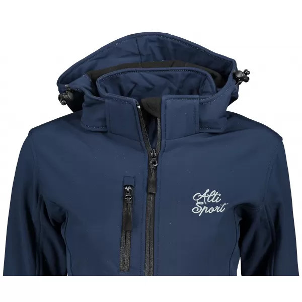  Ženska softshell jakna ALTISPORT ALW056521 MORNARSKO PLAVA 