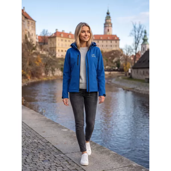  Ženska softshell jakna ALTISPORT ALW056521 KRALJEVSKI PLAVA 