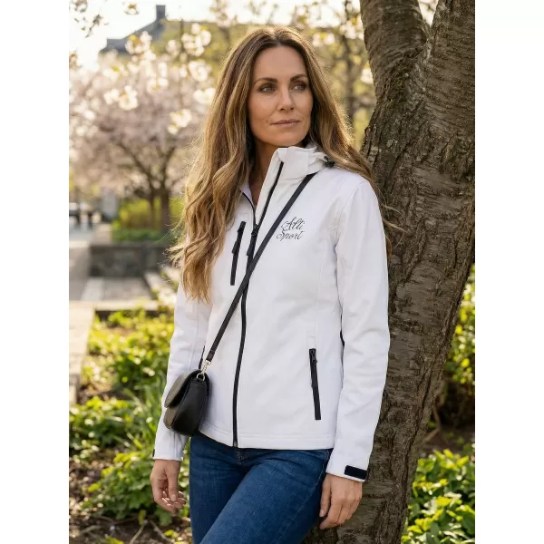  Ženska softshell jakna ALTISPORT ALW056521 BIJELA 